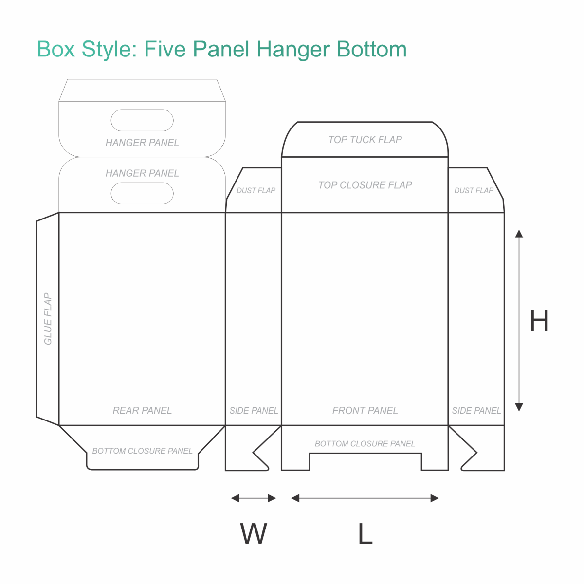 Five Panel Hanger 123 Bottom 3