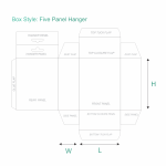 Five Panel Hanger Boxes