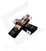 custom hair extension logo boxes