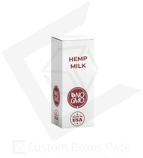 custom hemp milk boxes wholesale