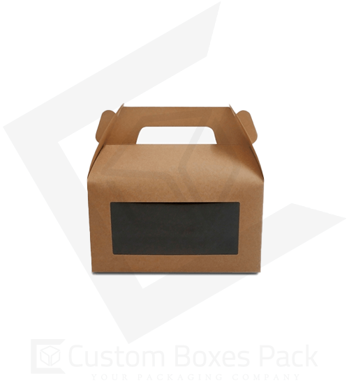 custom kraft gable boxes wholesale