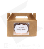 custom kraft handle boxes