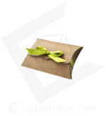 custom kraft pillow soap boxes