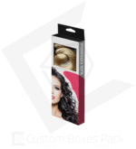 hair extension logo boxes