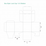 Lock Cap 1-2-3 Bottom