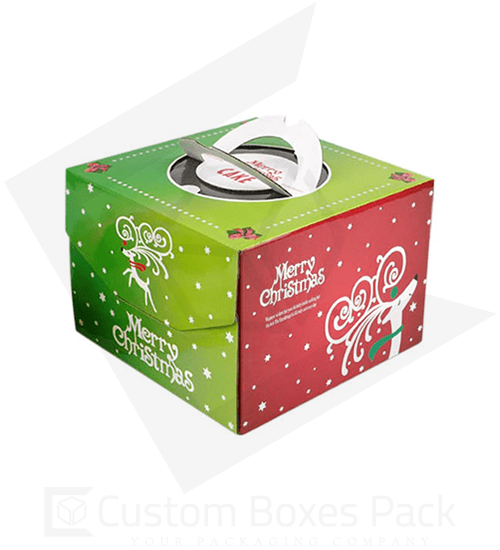 christmas cake boxes wholesale