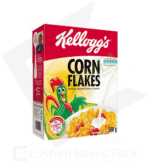 corn flakes cereal boxes