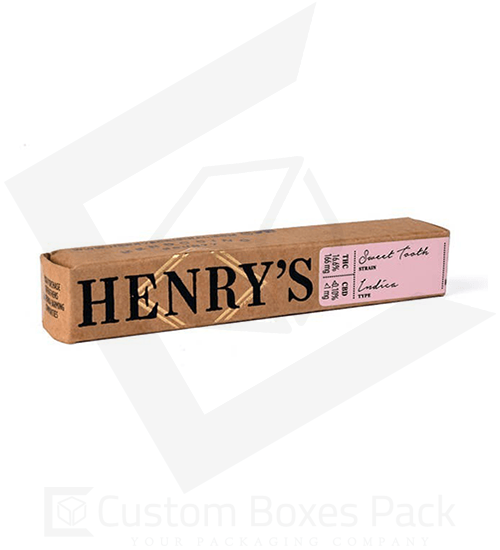 custom bc sensi star pre roll boxes