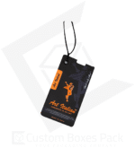 custom die cut hang tag