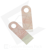 custom half circle tag wholesale