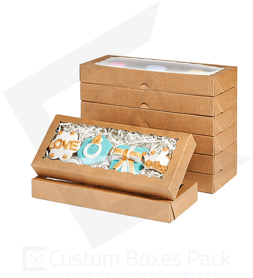 custom kraft cookie boxes wholesale