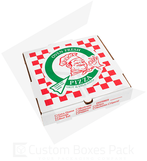 custom logo printed pizza boxes