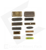 custom metallic hang tags