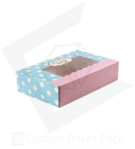 custom window desserts box