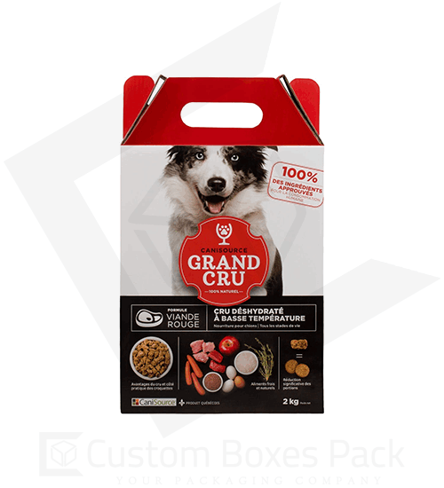 dog food boxes