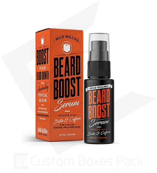 printed beard oil boxes wholesale