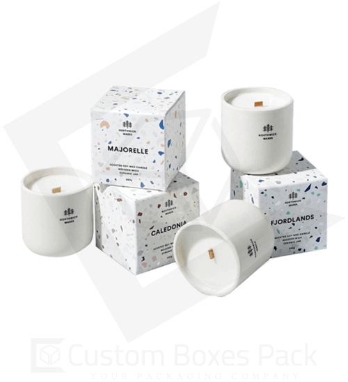 white candle boxes wholesale