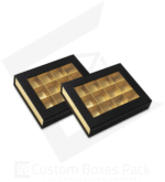 window chocolate boxes