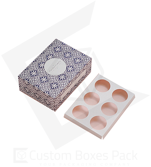 custom cupcake inserts boxes wholesale