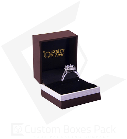 custom ring box wholesale