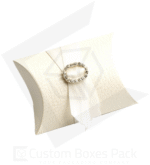custom white pillow boxes